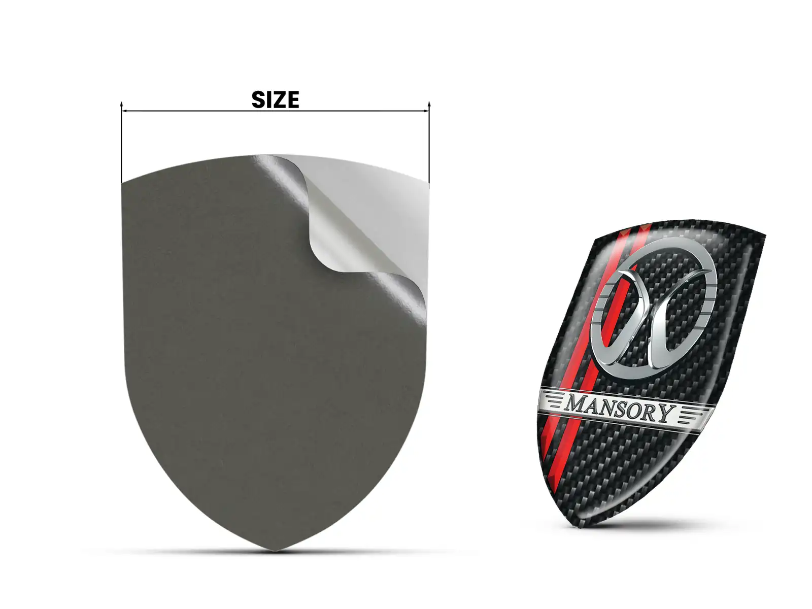 Mansory Heckscheibensticker Limitiert Stilvoll Robust